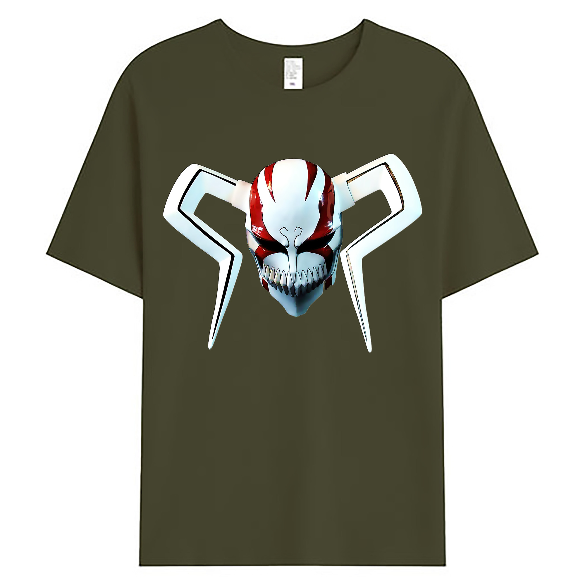 （画像用） ブリーチ 黒崎一護（くろさき いちご）BLEACH Kurosaki Ichigo 綿100％ メンズ半袖Tシャツ｜肌触りやわらか＆通気性
